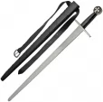 India Made Cross Guard Sword with Belt - PA910972