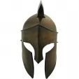 India Made Gold Gladiator Helmet knives PA910984