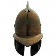 India Made Gold Gladiator Helmet knives PA910984
