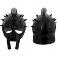 India Made Gladiator Helmet with Liner knives PA910987