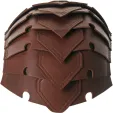 India Made Leather Viking Spine Helmet knives PA910997