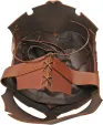 India Made Leather Viking Spine Helmet knives PA910997