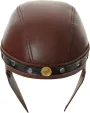 India Made Leather Roman Helmet - PA910998