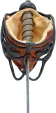 CAS Hanwei Basket Hilt Broadsword Antique swords PC2002N