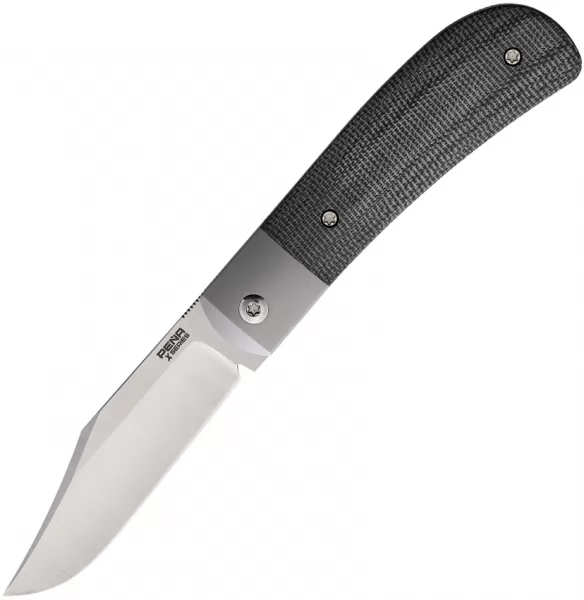 Pena Knives Lannys Bolster Lock Black PE40