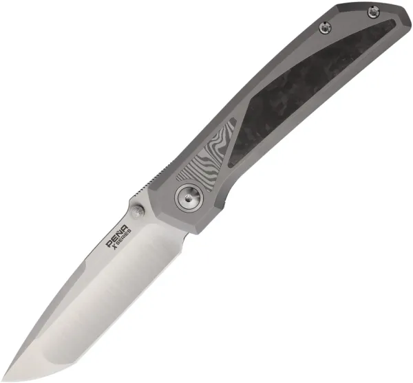 Pena Knives Mula Framelock Tanto Camo CF PE61