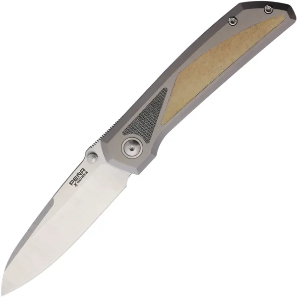 Pena Knives Mula Framelock SF Wht-Blk PE63