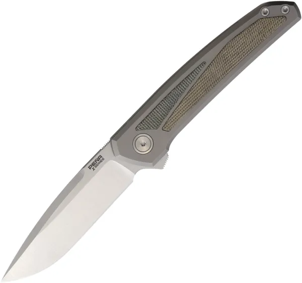 Pena Knives Cobra Framelock Grn-Blk PE76