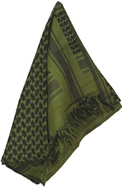 Camcon Shemagh Olive-Black outdoor gear 61030