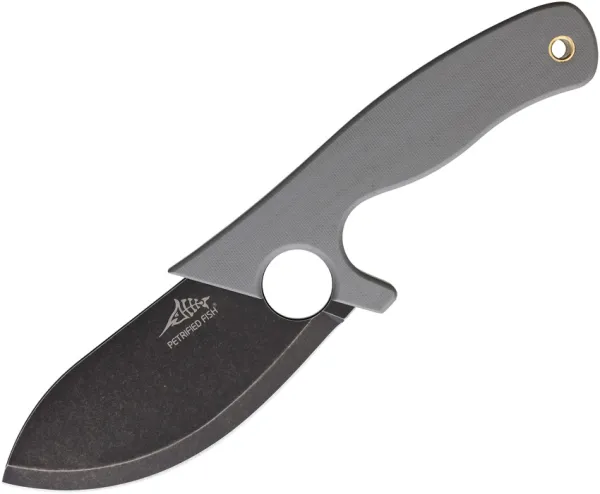 Petrified Fish EEL Fixed Blade Gray PFKH01GADW