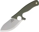 Petrified Fish EEL Fixed Blade Green - PFKH01GRW