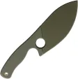 Petrified Fish EEL Fixed Blade Green PFKH01GRW