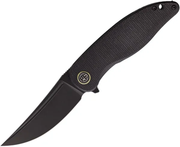 Petrified Fish Simum Linerlock Black PFKP06DMDW