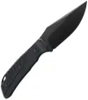 Petrified Fish Barracuda Fixed Blade Black PFKP16DDW