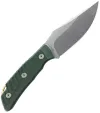 Petrified Fish Barracuda Fixed Blade Green PFKP16GRMW