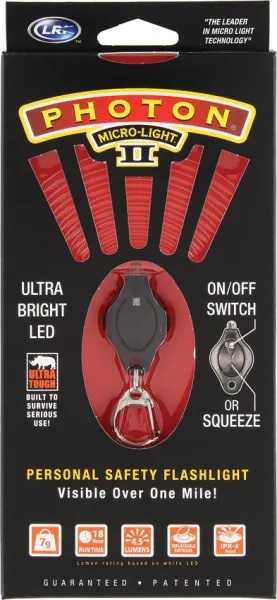 Photon Micro-Light II Red flashlights PH205