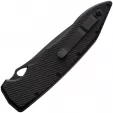 Piranha Knives Auto Predator Button Lock Blk PKCP10BKTS