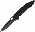 Piranha Knives Auto Predator Button Lock Blk - PKCP10BKT