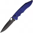 Piranha Knives Auto Predator Button Lock Blu - PKCP10BT