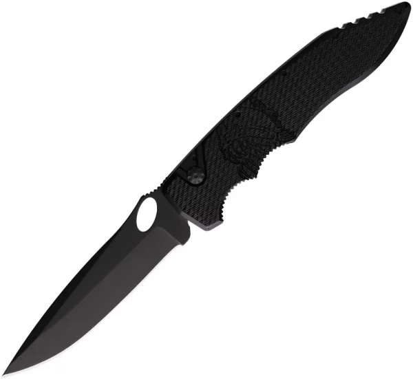 Piranha Knives Auto Mini Predator Button Lock PKCP11BKT