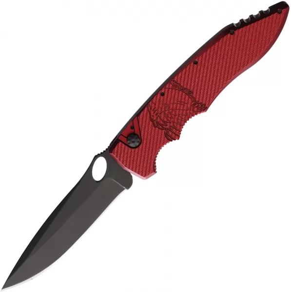 Piranha Knives Auto Mini Predator Button Lock PKCP11RT