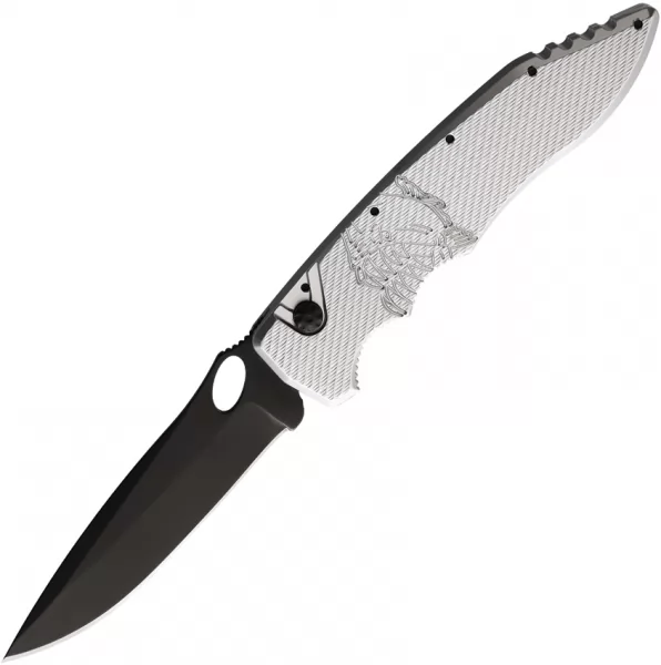 Piranha Knives Auto Mini Predator Button Lock PKCP11ST