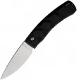 Piranha Knives Auto X Button Lock Black - PKCP14BK