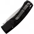 Piranha Knives Auto X Button Lock Black PKCP14BK