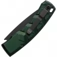 Piranha Knives Auto X Button Lock Green PKCP14GT