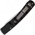 Piranha Knives Auto Virus Button Lock Blk PKCP15BK