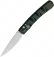 Piranha Knives Auto Virus Button Lock Grn - PKCP15G