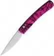 Piranha Knives Auto Virus Button Lock Pnk - PKCP15PK