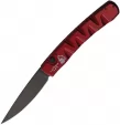 Piranha Knives Auto Virus Button Lock Red - PKCP15RT