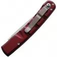 Piranha Knives Auto Pocket Button Lock Red PKCP15R