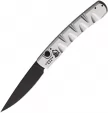 Piranha Knives Auto Virus Button Lock Slvr - PKCP15ST