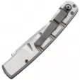 Piranha Knives Auto Virus Button Lock Slvr PKCP15S