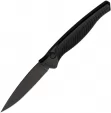 Piranha Knives Auto DNA Button Lock Black - PKCP16BKT