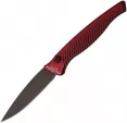 Piranha Knives Auto DNA Button Lock Red - PKCP16RT