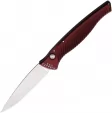 Piranha Knives Auto DNA Button Lock Red - PKCP16R
