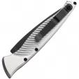 Piranha Knives Auto DNA Button Lock Silver PKCP16ST