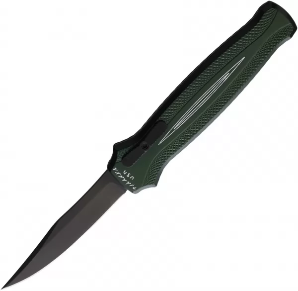 Piranha Knives Auto Rated-R OTF Green PKCP19GT