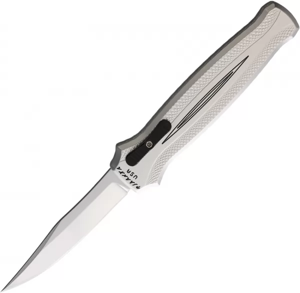 Piranha Knives Auto Rated-R OTF Silver PKCP19S