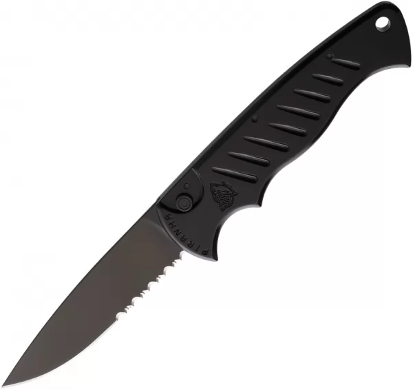 Piranha Knives Auto Pocket Button Lock PKCP1BKTS