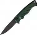 Piranha Knives Auto Pocket Button Lock Grn - PKCP1GT