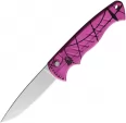 Piranha Knives Auto Pocket Button Lock Pink - PKCP1PK