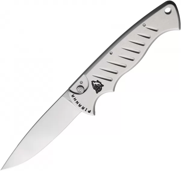 Piranha Knives Auto Pocket Button Lock Slv PKCP1S