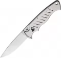 Piranha Knives Auto Pocket Button Lock Slv - PKCP1S