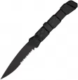 Piranha Knives Auto 21 Button Lock Black - PKCP21BKTS
