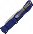 Piranha Knives Auto 21 Button Lock Blue PKCP21B