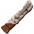 Piranha Knives Auto 21 Button Lock Camo PKCP21C